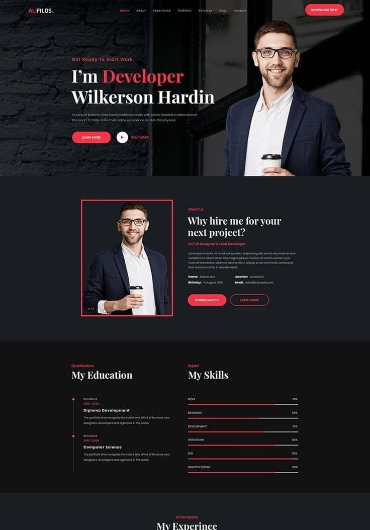designer portfolio