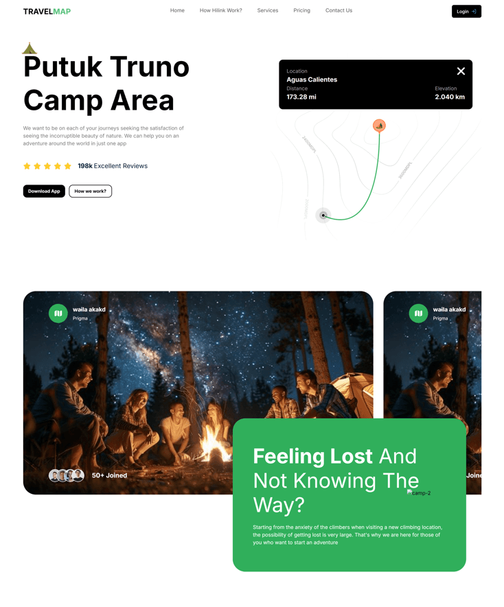 travel agency website
